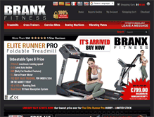 Tablet Screenshot of branxfitness.co.uk